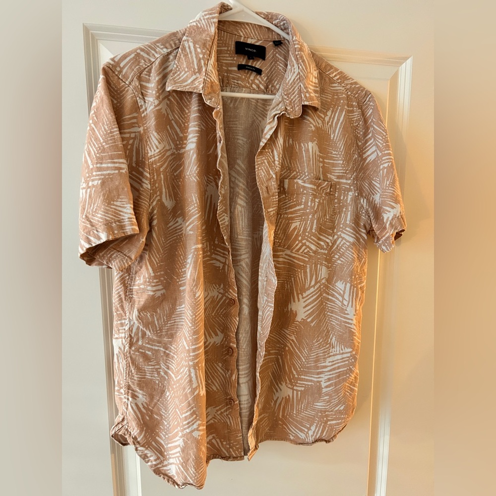 Vince linen button down